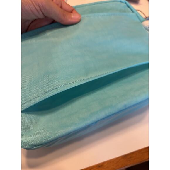 Kipling Ermy Insulated Lunch Bag Polyamide Aqua NWT $69 - Picture 6 of 7